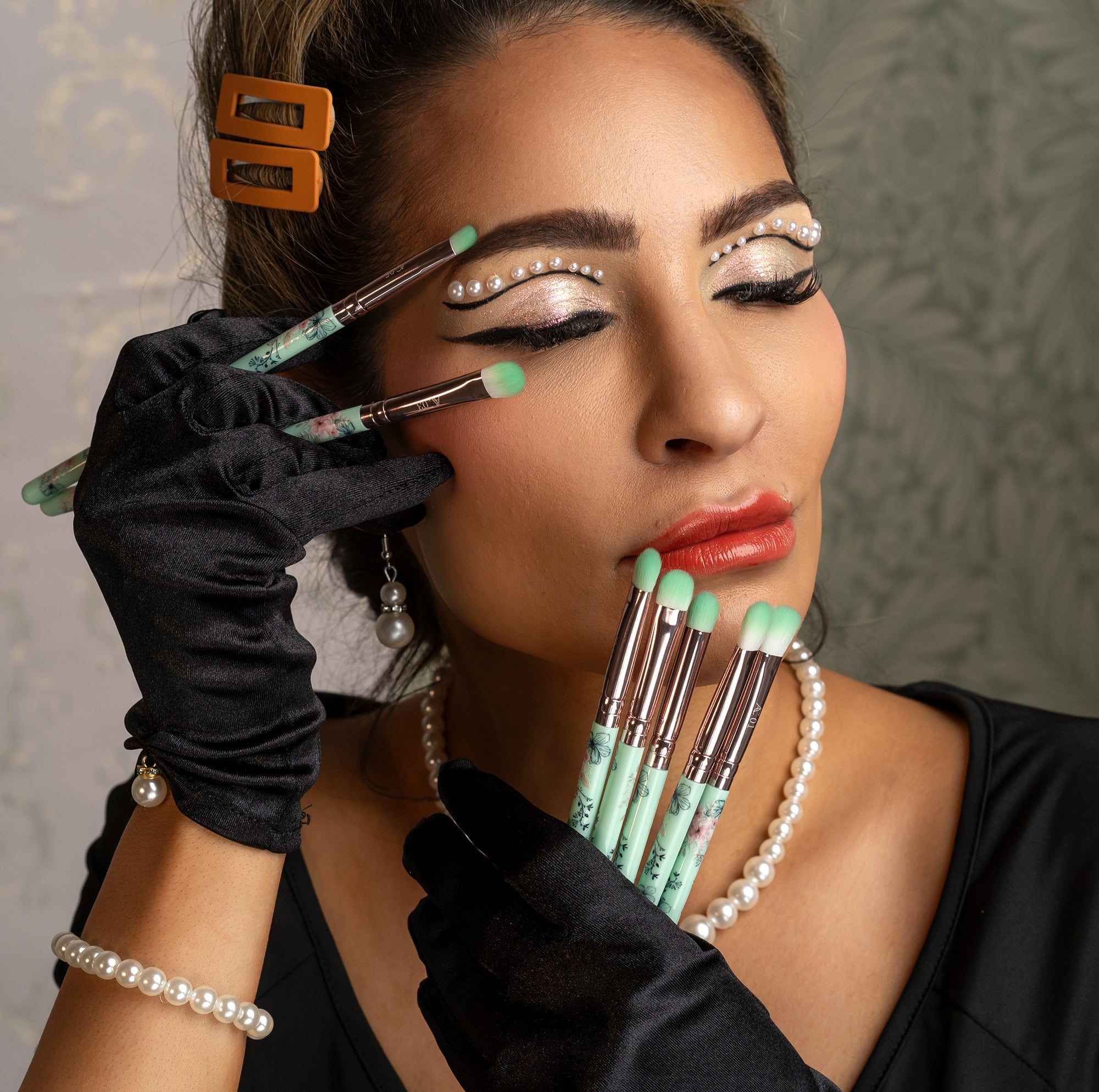Vintage Eye Blending Brush Set - 7 Piece