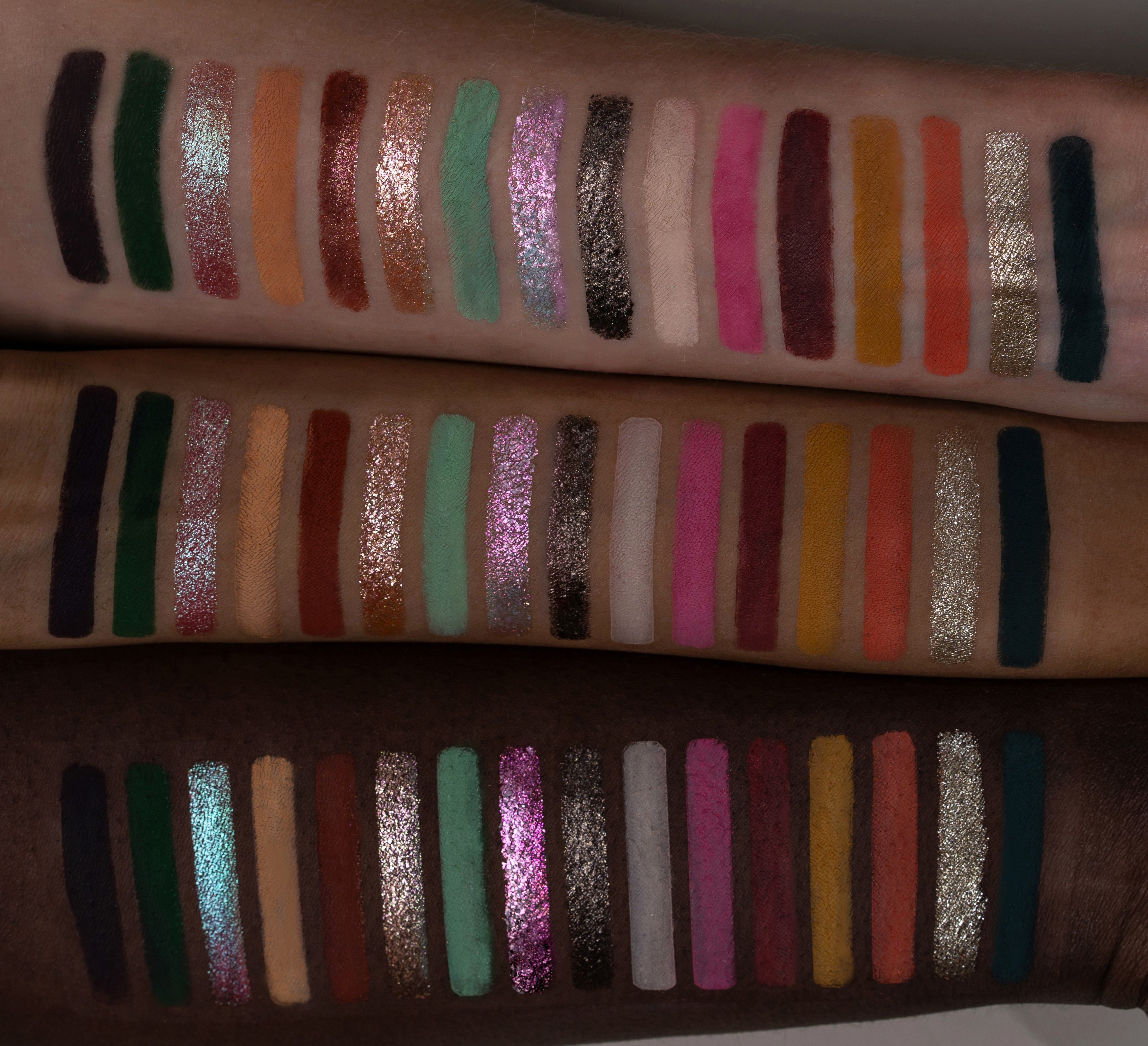 Vintage Palette and Brush Set