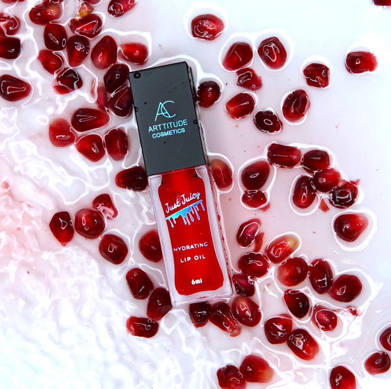 Just Juicy Lip Oils - Perfect Pomegranate