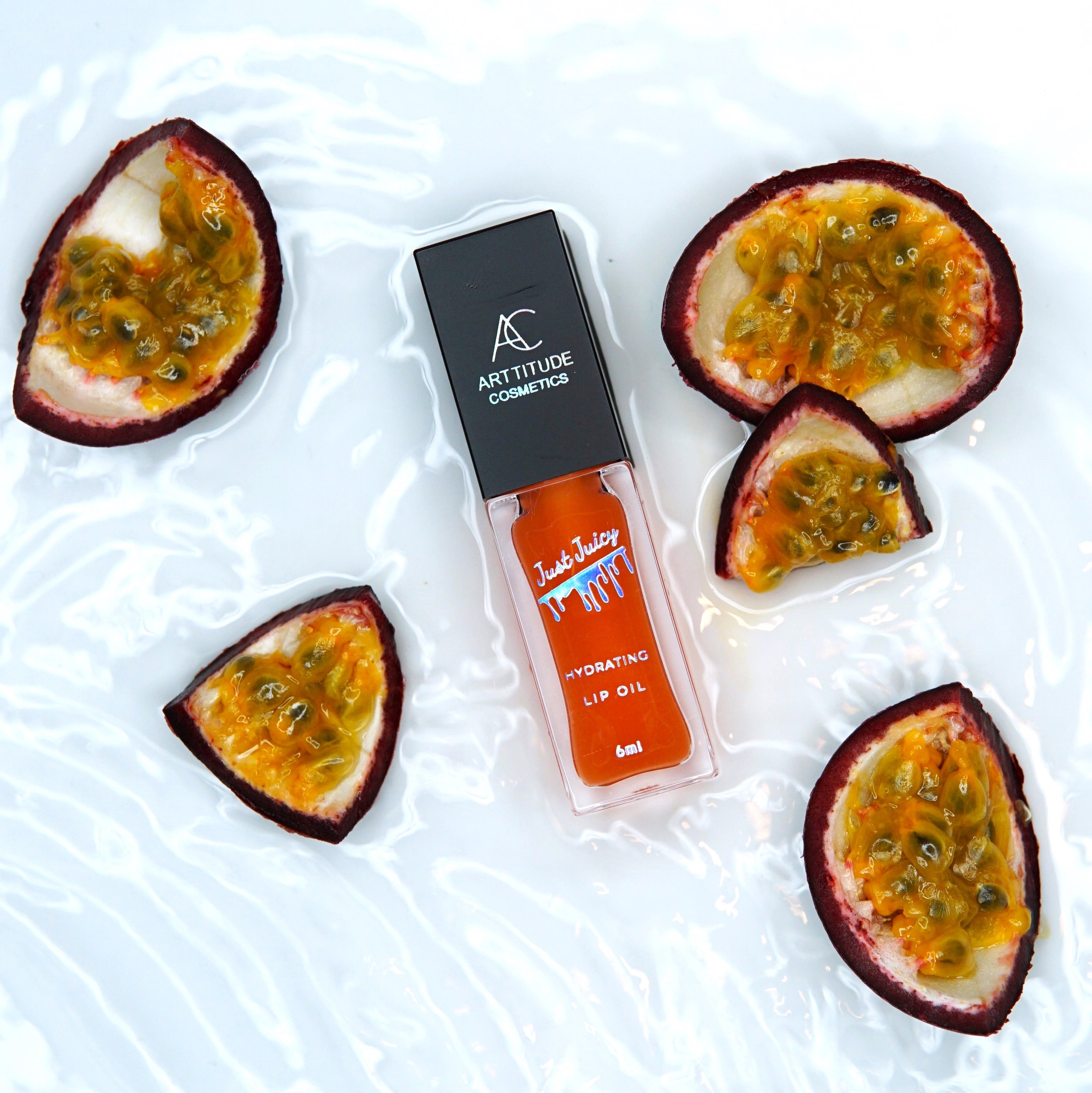 Just Juicy Lip Oils - Pretty Passion Fruit