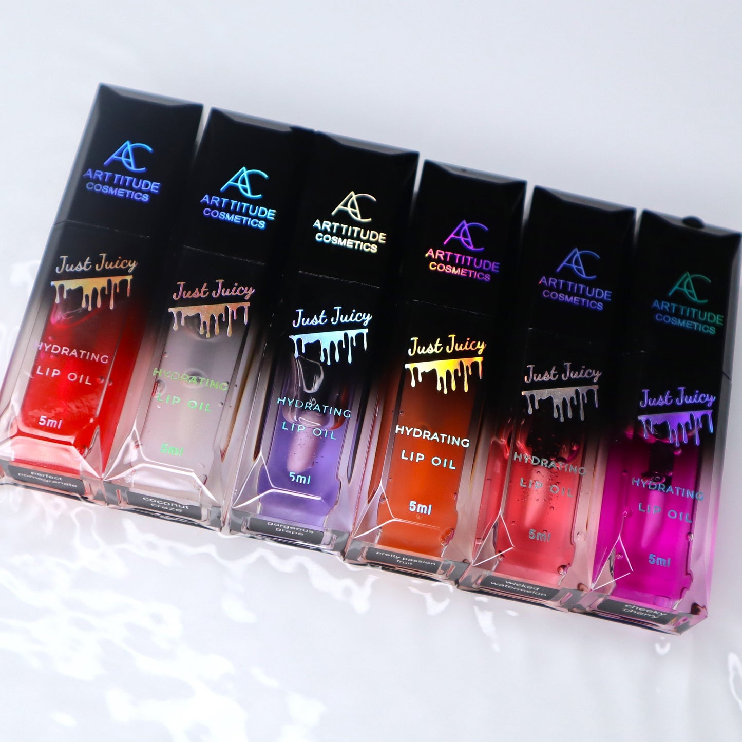 Just Juicy Lip Oils - Fruity Bundle
